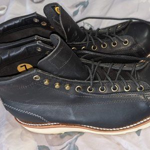 Mens Chippewa Black Boots